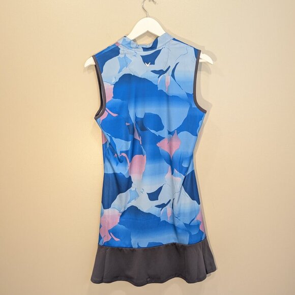 Callaway OPTI-DRI Golf Dress Abstract Print Golf Tennis Athleisure - Size M - Picture 2 of 6